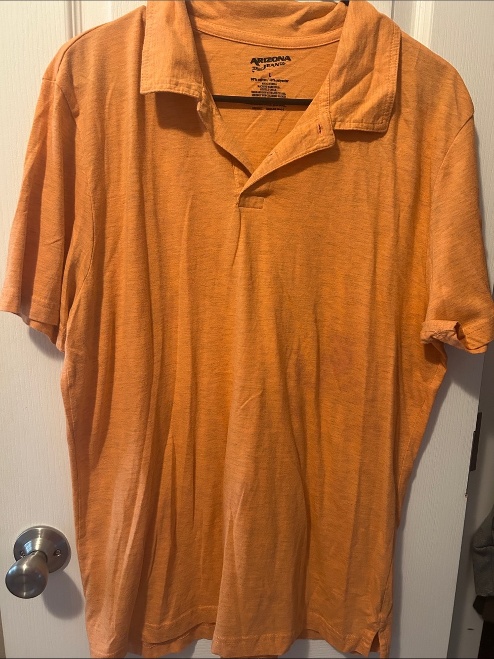 Arizona Jean Company Orange Polo Shirt
